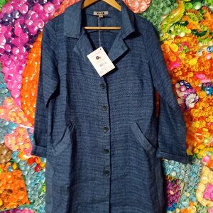 100 percent FLAX Jacket